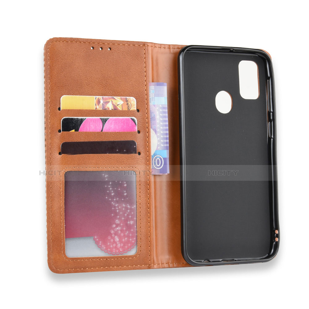 Funda de Cuero Cartera con Soporte Carcasa L02 para Samsung Galaxy M30s