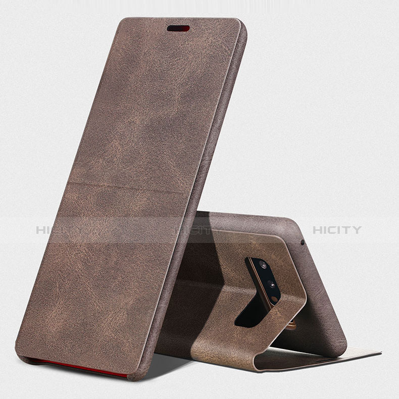 Funda de Cuero Cartera con Soporte Carcasa L02 para Samsung Galaxy Note 8 Duos N950F