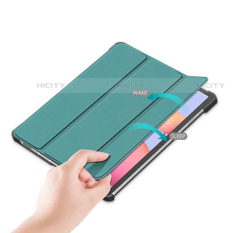 Funda de Cuero Cartera con Soporte Carcasa L02 para Samsung Galaxy Tab S7 11 Wi-Fi SM-T870