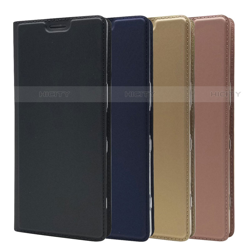 Funda de Cuero Cartera con Soporte Carcasa L02 para Sony Xperia 1