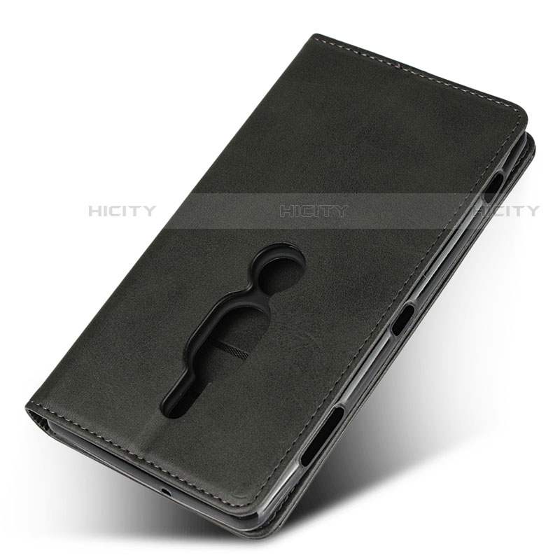 Funda de Cuero Cartera con Soporte Carcasa L02 para Sony Xperia XZ2 Premium