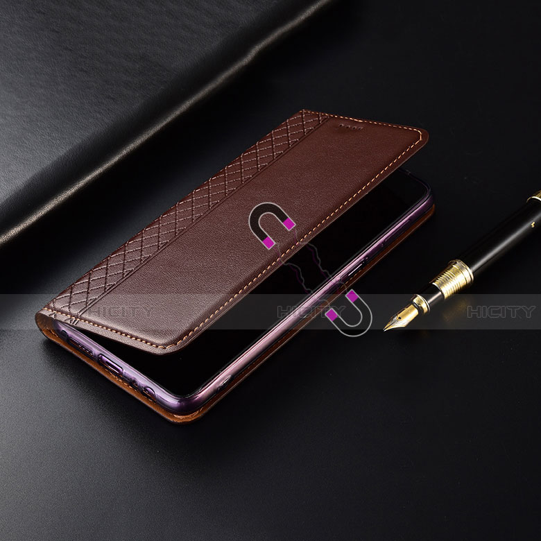 Funda de Cuero Cartera con Soporte Carcasa L02 para Vivo X60 5G