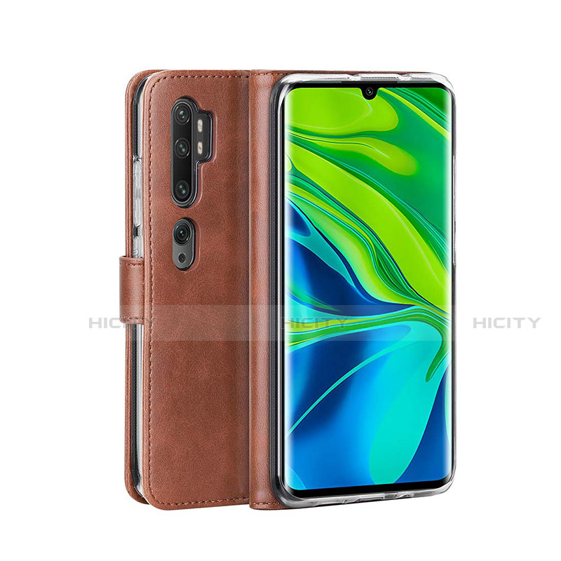 Funda de Cuero Cartera con Soporte Carcasa L02 para Xiaomi Mi Note 10