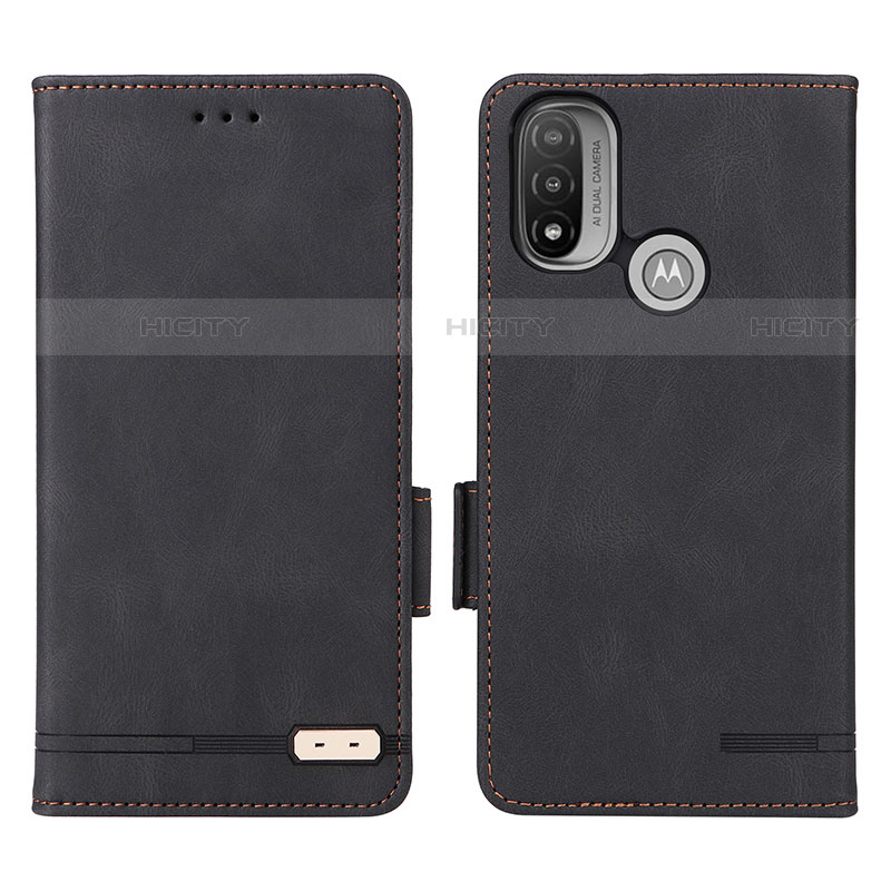 Funda de Cuero Cartera con Soporte Carcasa L02Z para Motorola Moto E40