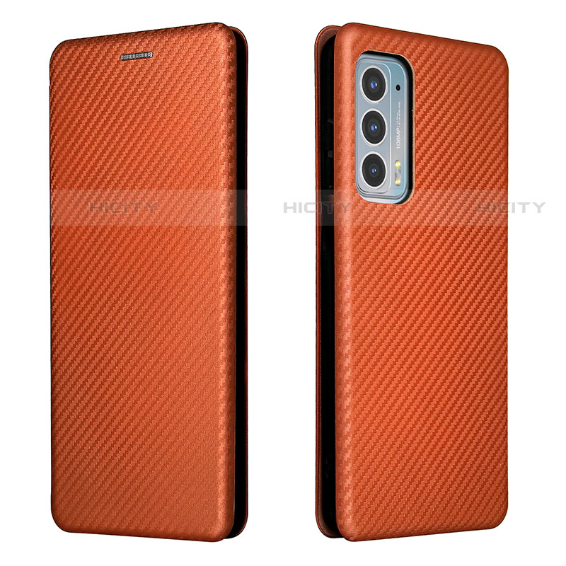 Funda de Cuero Cartera con Soporte Carcasa L02Z para Motorola Moto Edge Lite 5G