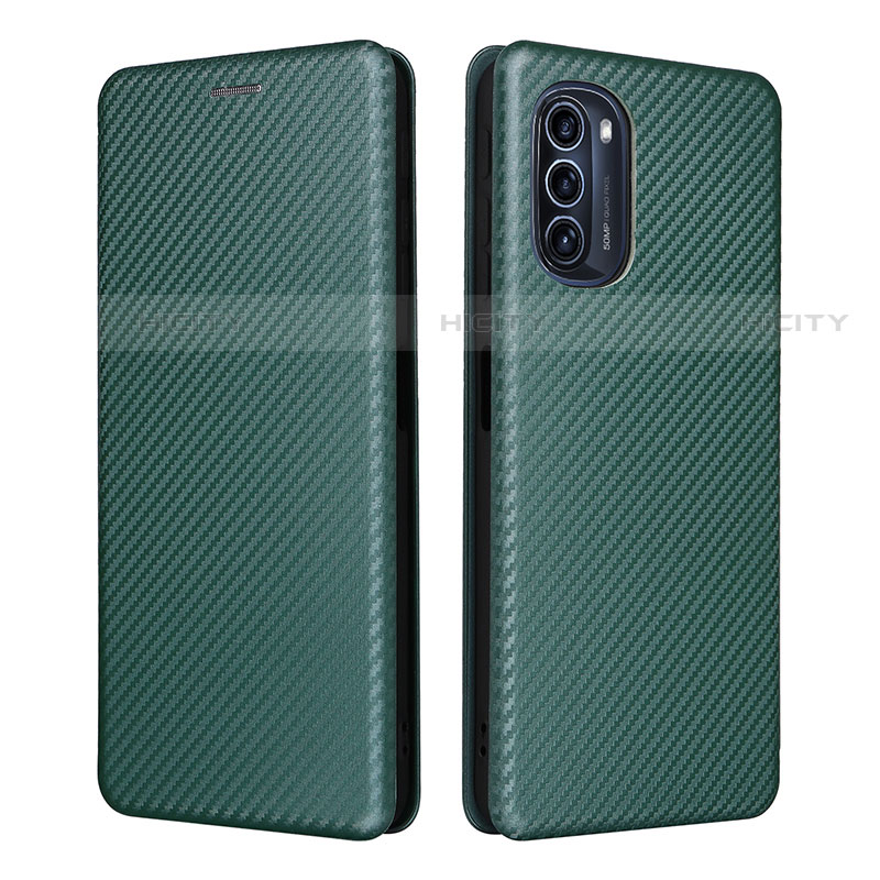 Funda de Cuero Cartera con Soporte Carcasa L02Z para Motorola Moto G52j 5G