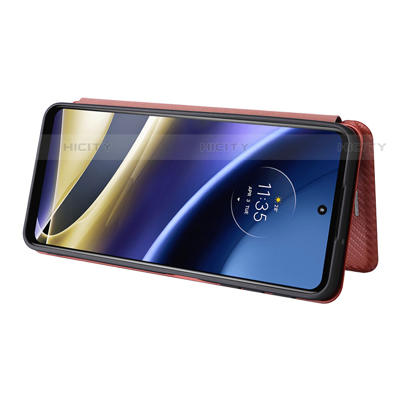 Funda de Cuero Cartera con Soporte Carcasa L02Z para Motorola Moto G52j 5G