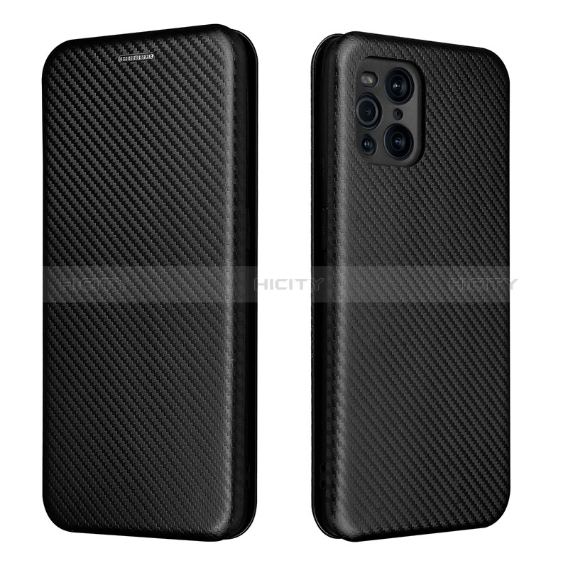 Funda de Cuero Cartera con Soporte Carcasa L02Z para Oppo Find X3 5G