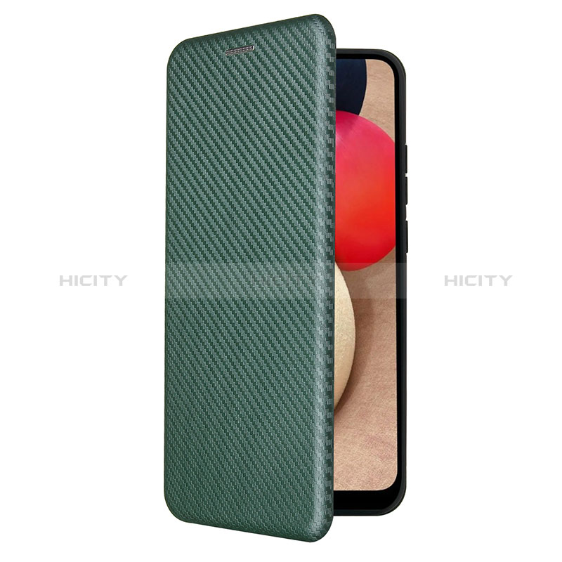 Funda de Cuero Cartera con Soporte Carcasa L02Z para Samsung Galaxy A02s