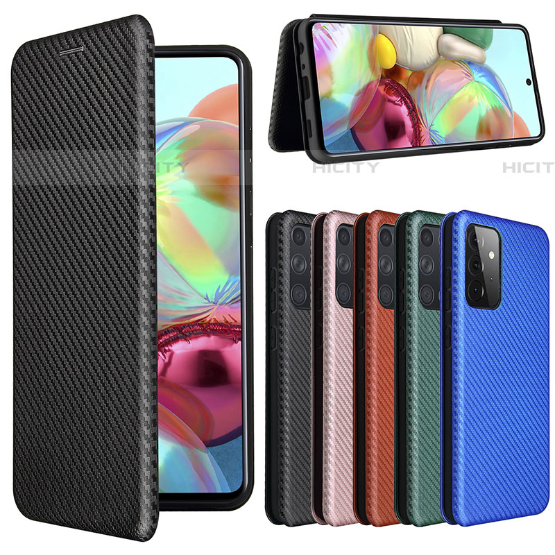 Funda de Cuero Cartera con Soporte Carcasa L02Z para Samsung Galaxy A72 5G