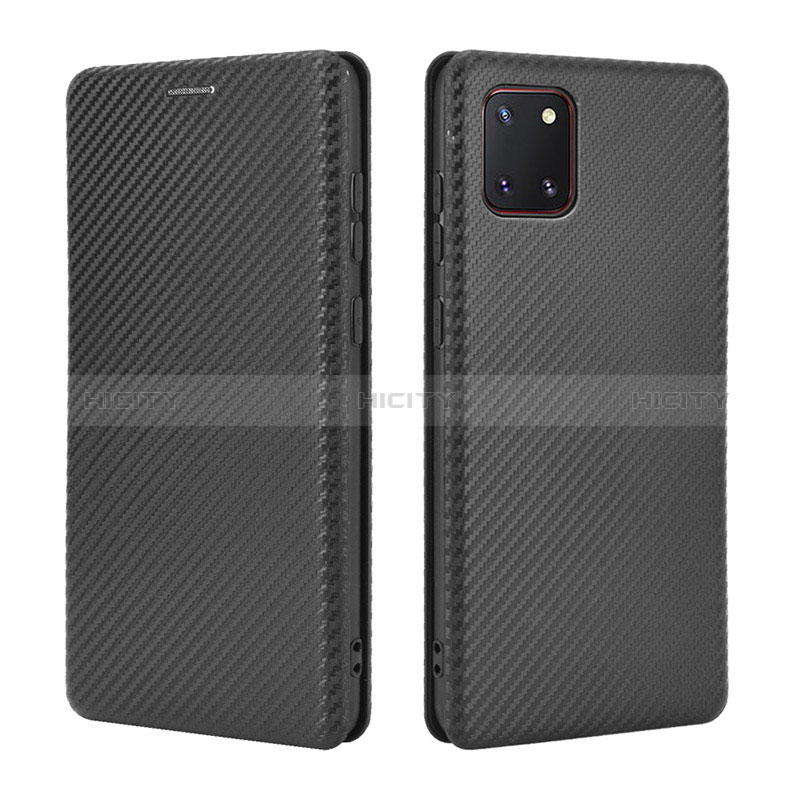 Funda de Cuero Cartera con Soporte Carcasa L02Z para Samsung Galaxy A81