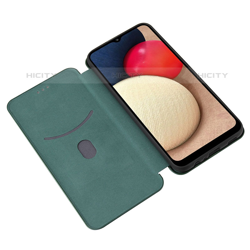 Funda de Cuero Cartera con Soporte Carcasa L02Z para Samsung Galaxy M02s