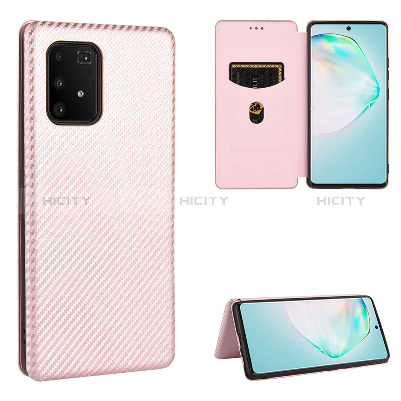 Funda de Cuero Cartera con Soporte Carcasa L02Z para Samsung Galaxy M80S