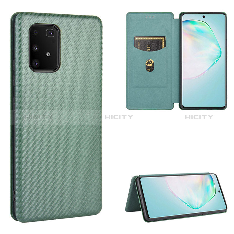 Funda de Cuero Cartera con Soporte Carcasa L02Z para Samsung Galaxy M80S