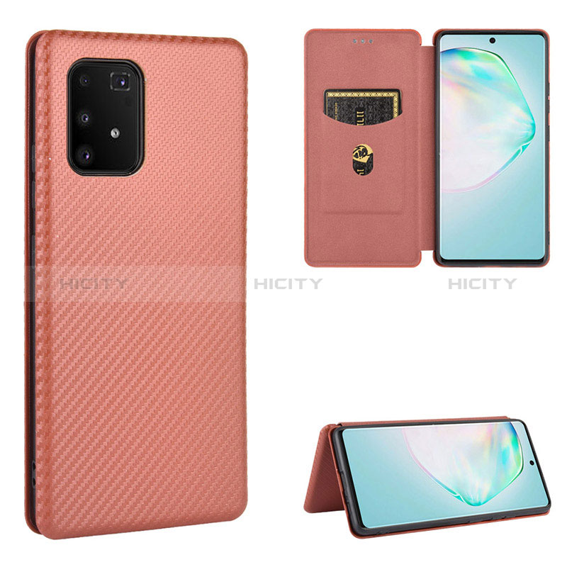 Funda de Cuero Cartera con Soporte Carcasa L02Z para Samsung Galaxy M80S