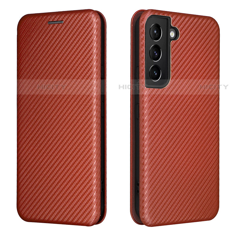 Funda de Cuero Cartera con Soporte Carcasa L02Z para Samsung Galaxy S21 Plus 5G