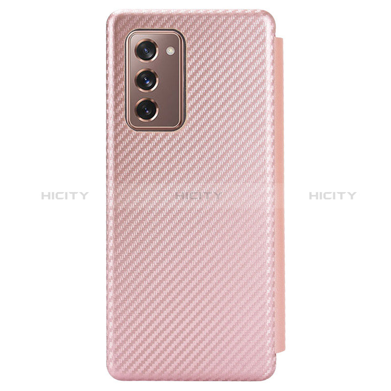 Funda de Cuero Cartera con Soporte Carcasa L02Z para Samsung Galaxy Z Fold2 5G