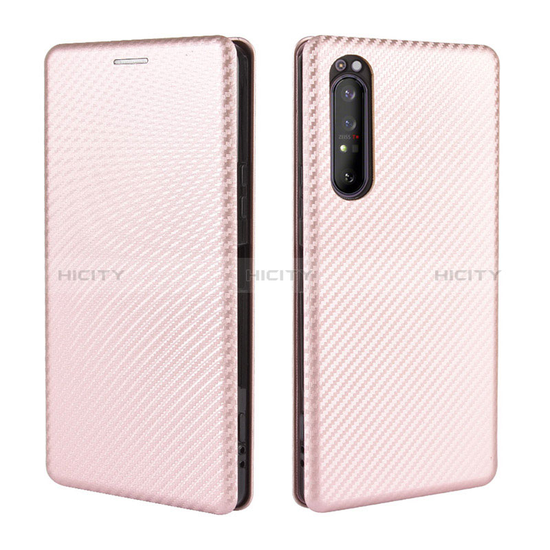 Funda de Cuero Cartera con Soporte Carcasa L02Z para Sony Xperia 1 II