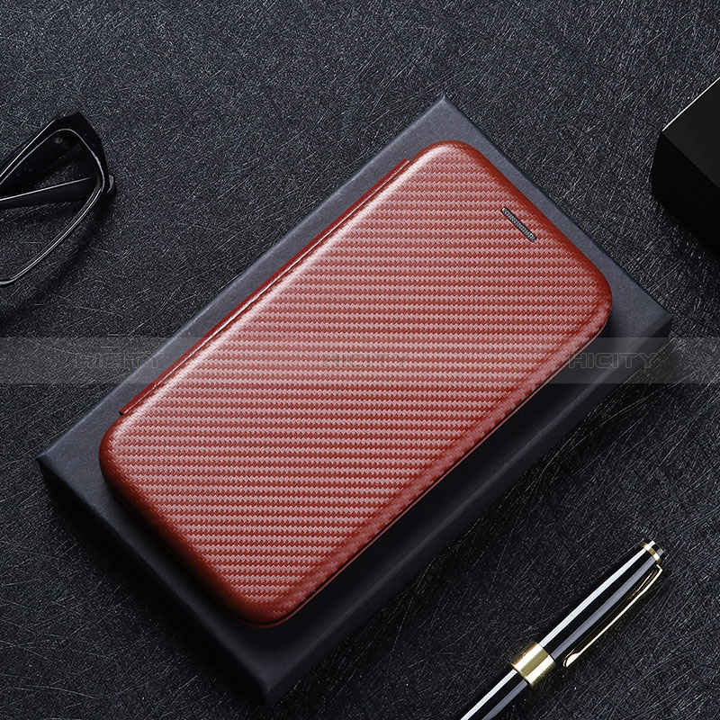 Funda de Cuero Cartera con Soporte Carcasa L02Z para Sony Xperia 10 II Marron