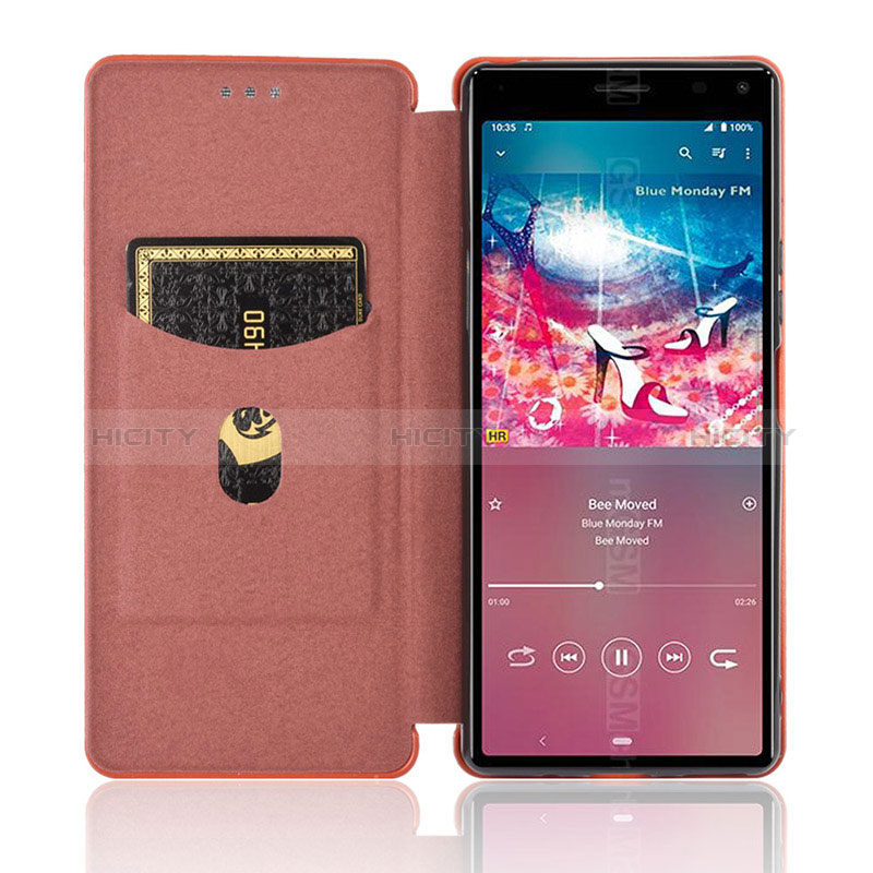 Funda de Cuero Cartera con Soporte Carcasa L02Z para Sony Xperia 8