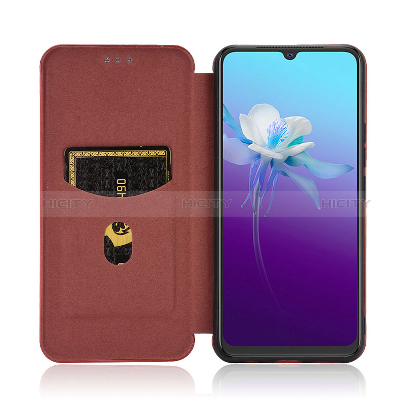 Funda de Cuero Cartera con Soporte Carcasa L02Z para Vivo V20