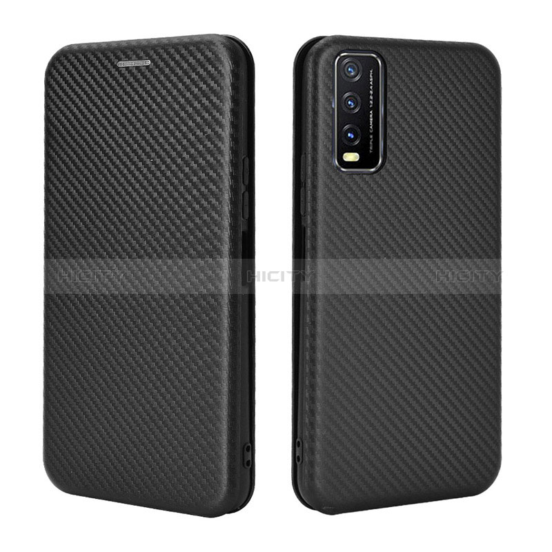 Funda de Cuero Cartera con Soporte Carcasa L02Z para Vivo Y12s