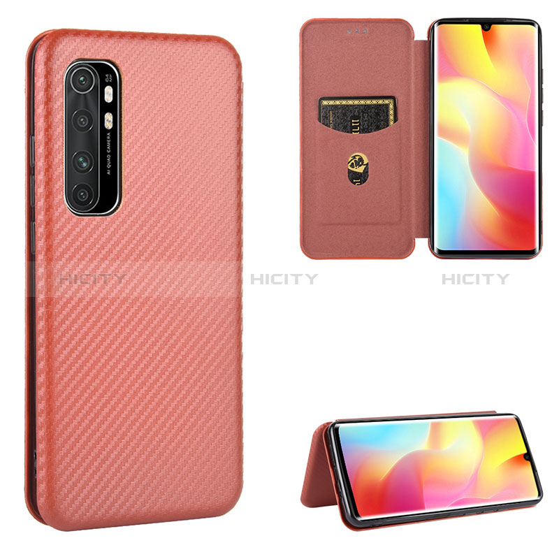 Funda de Cuero Cartera con Soporte Carcasa L02Z para Xiaomi Mi Note 10 Lite