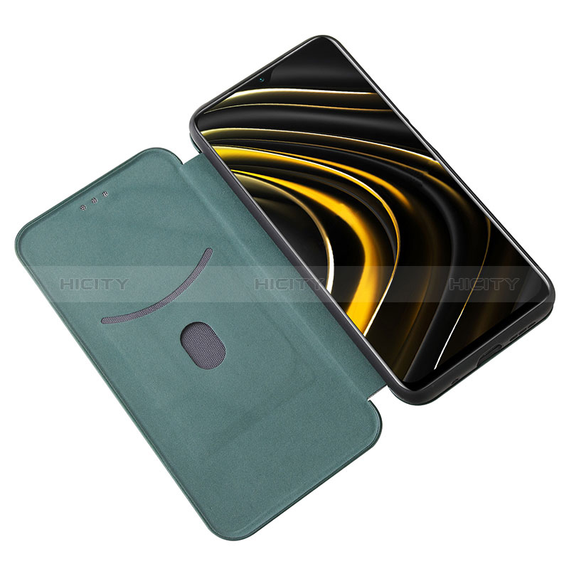 Funda de Cuero Cartera con Soporte Carcasa L02Z para Xiaomi Poco M3