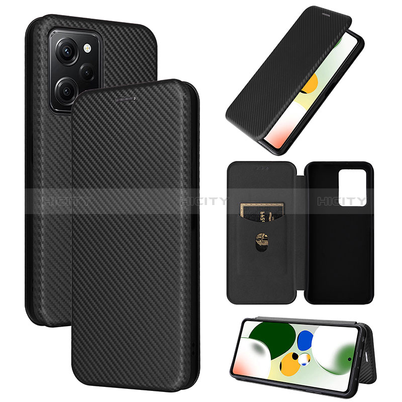 Funda de Cuero Cartera con Soporte Carcasa L02Z para Xiaomi Redmi Note 12 Pro Speed 5G