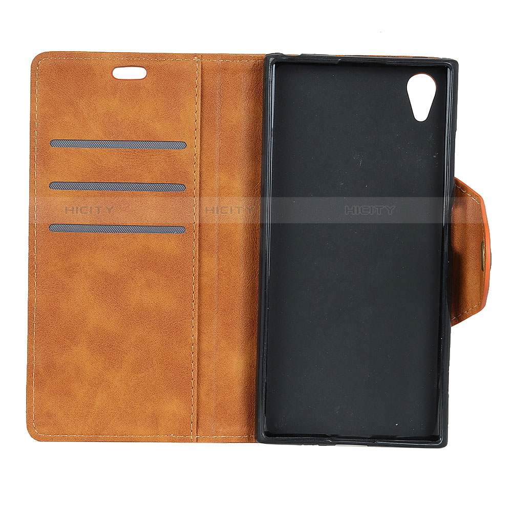 Funda de Cuero Cartera con Soporte Carcasa L03 para Alcatel 1