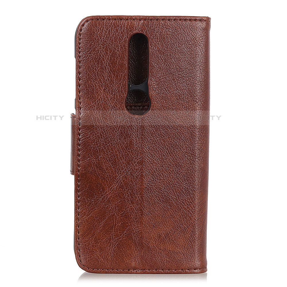 Funda de Cuero Cartera con Soporte Carcasa L03 para Alcatel 1X (2019)