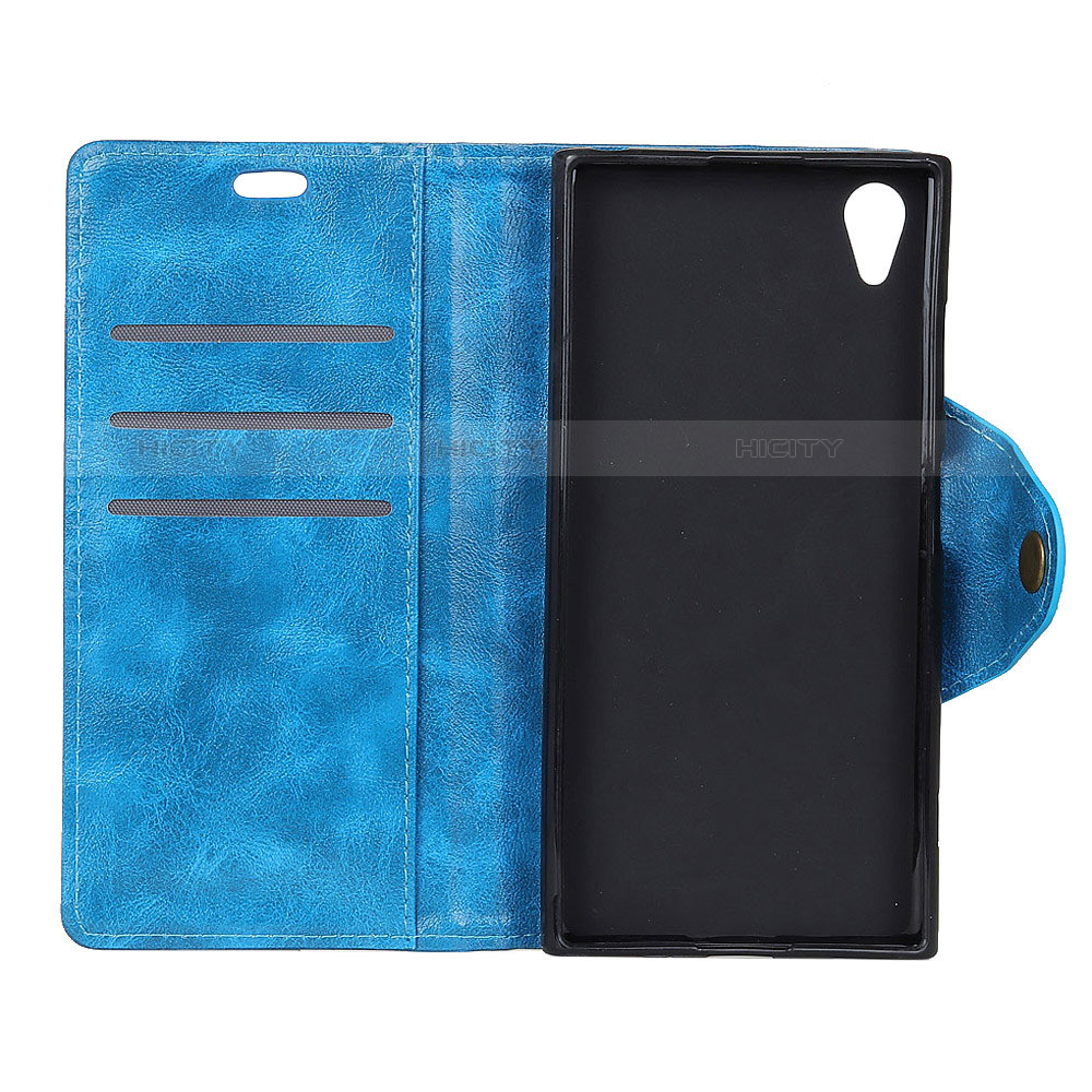 Funda de Cuero Cartera con Soporte Carcasa L03 para Asus ZenFone Live L1 ZA551KL