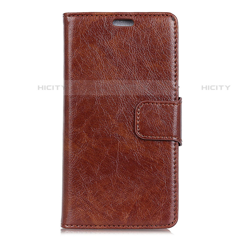 Funda de Cuero Cartera con Soporte Carcasa L03 para Asus Zenfone Max Pro M2 ZB631KL Marron