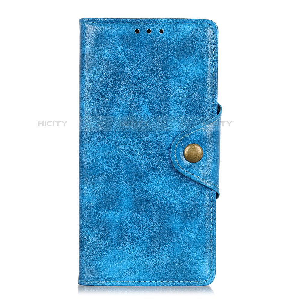 Funda de Cuero Cartera con Soporte Carcasa L03 para Google Pixel 4 Azul