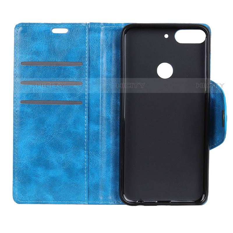 Funda de Cuero Cartera con Soporte Carcasa L03 para HTC Desire 12 Plus