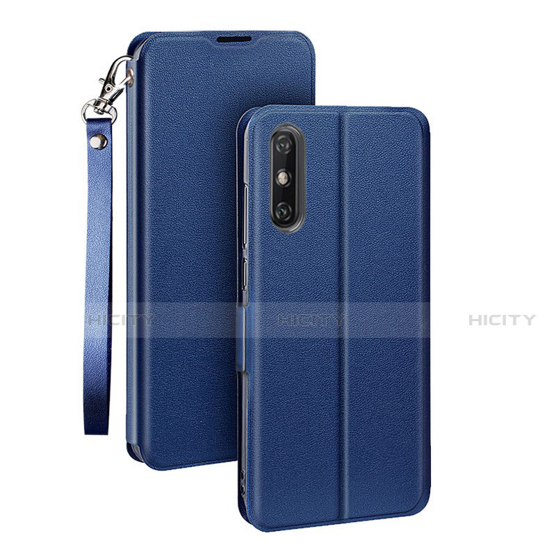 Funda de Cuero Cartera con Soporte Carcasa L03 para Huawei Enjoy 10e