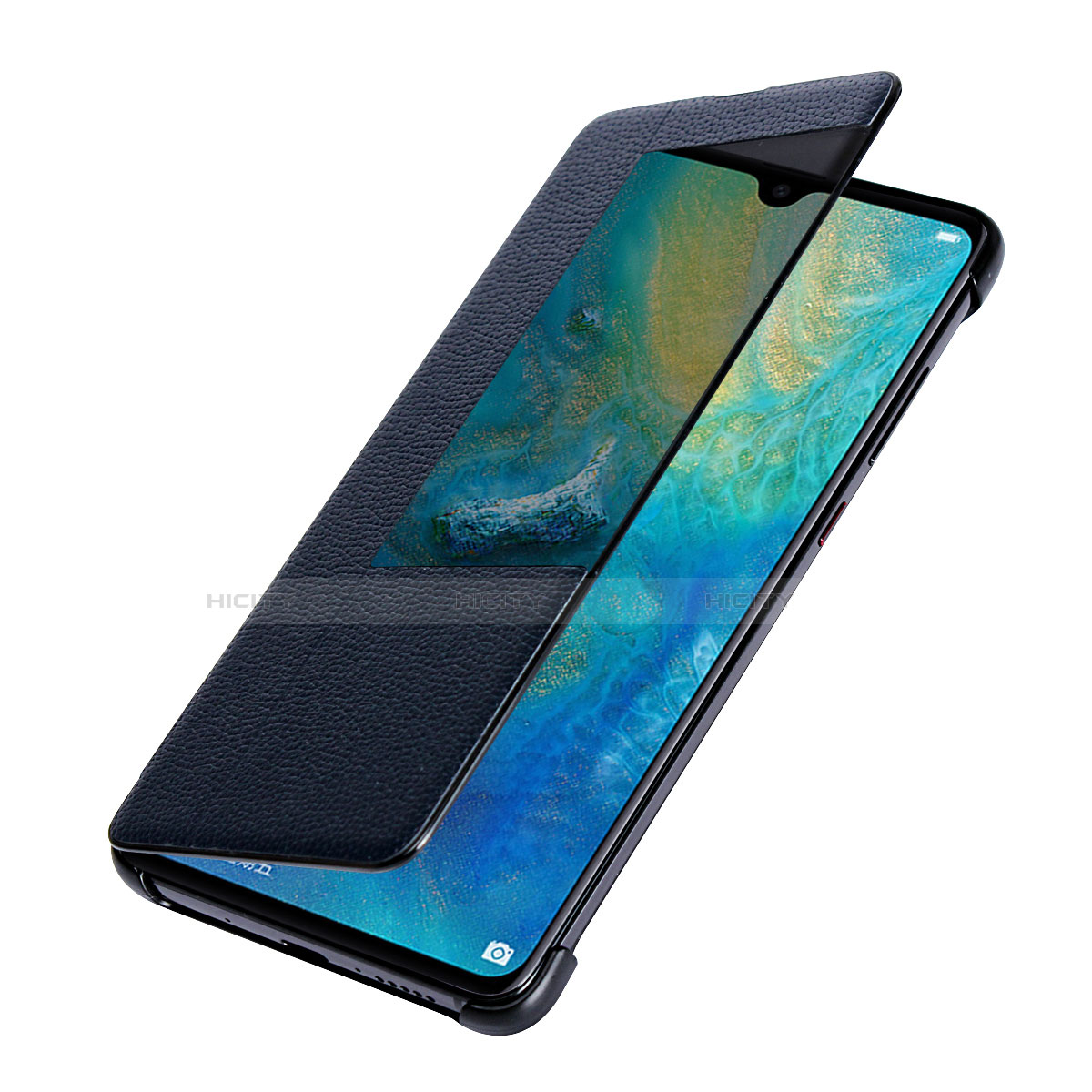 Funda de Cuero Cartera con Soporte Carcasa L03 para Huawei Mate 20