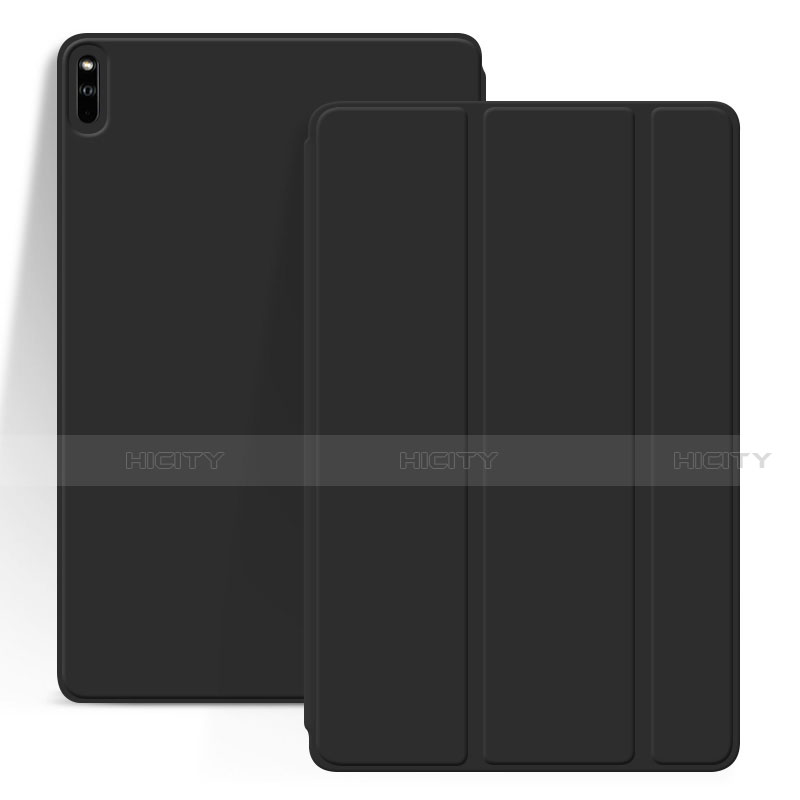 Funda de Cuero Cartera con Soporte Carcasa L03 para Huawei MatePad Pro Negro