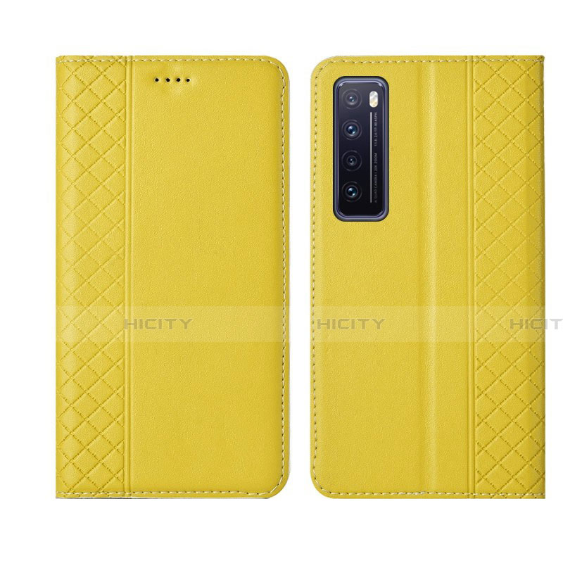 Funda de Cuero Cartera con Soporte Carcasa L03 para Huawei Nova 7 5G