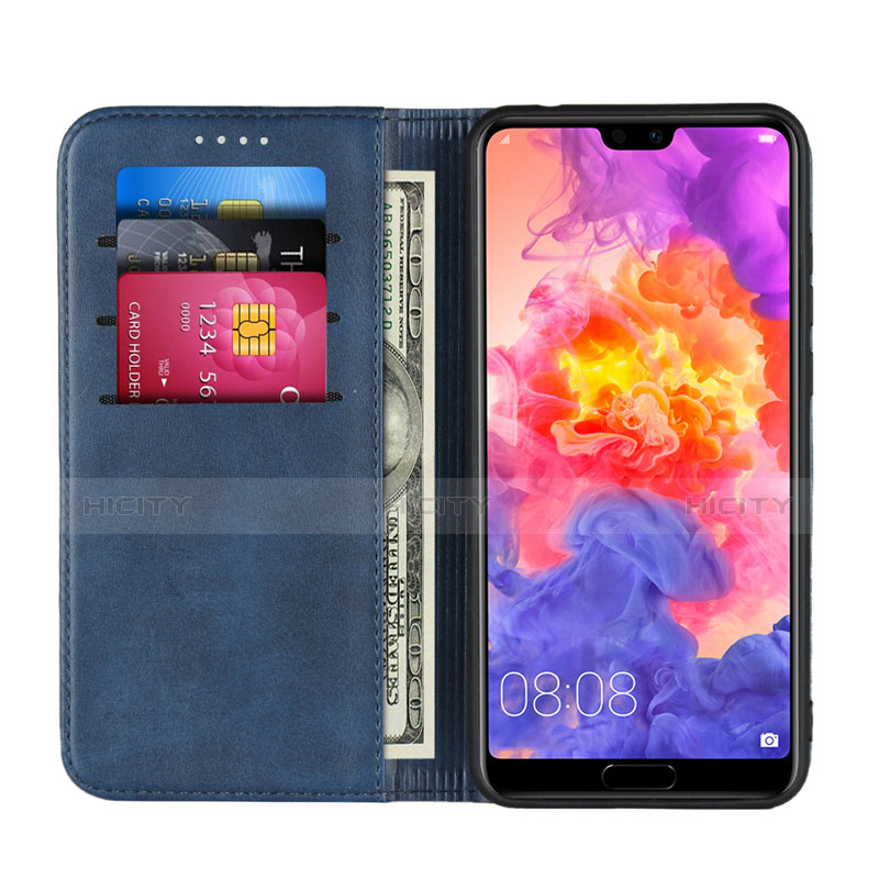 Funda de Cuero Cartera con Soporte Carcasa L03 para Huawei P20 Pro