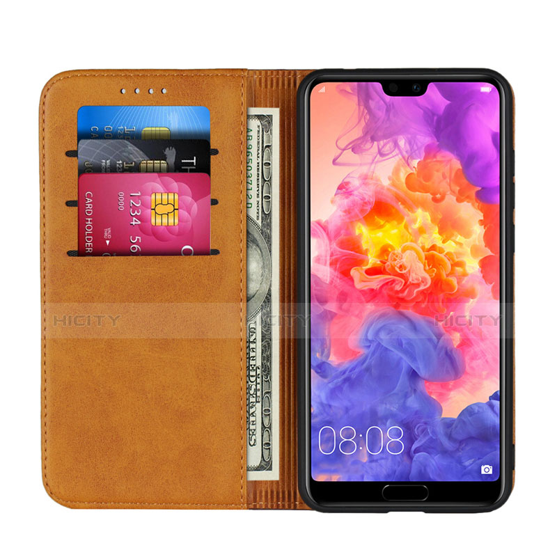 Funda de Cuero Cartera con Soporte Carcasa L03 para Huawei P20 Pro