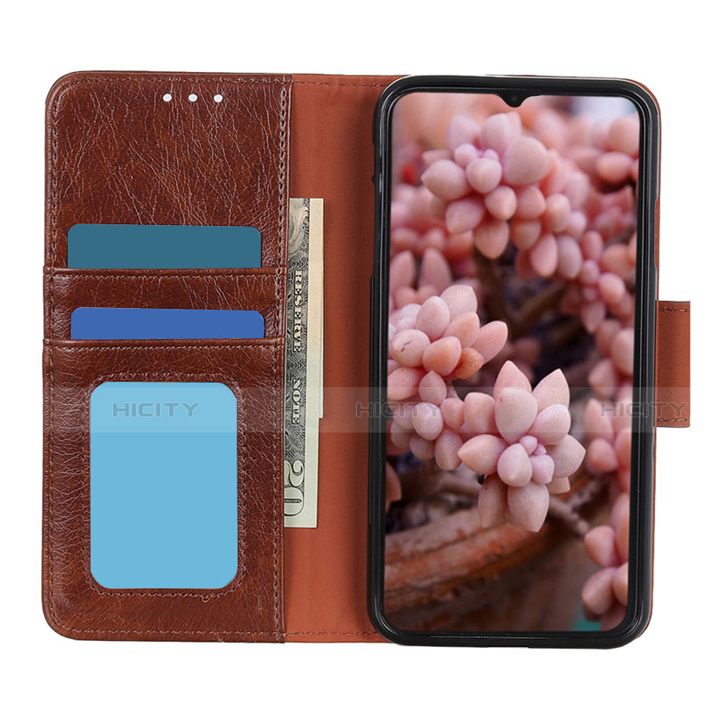 Funda de Cuero Cartera con Soporte Carcasa L03 para Motorola Moto G8 Power Lite