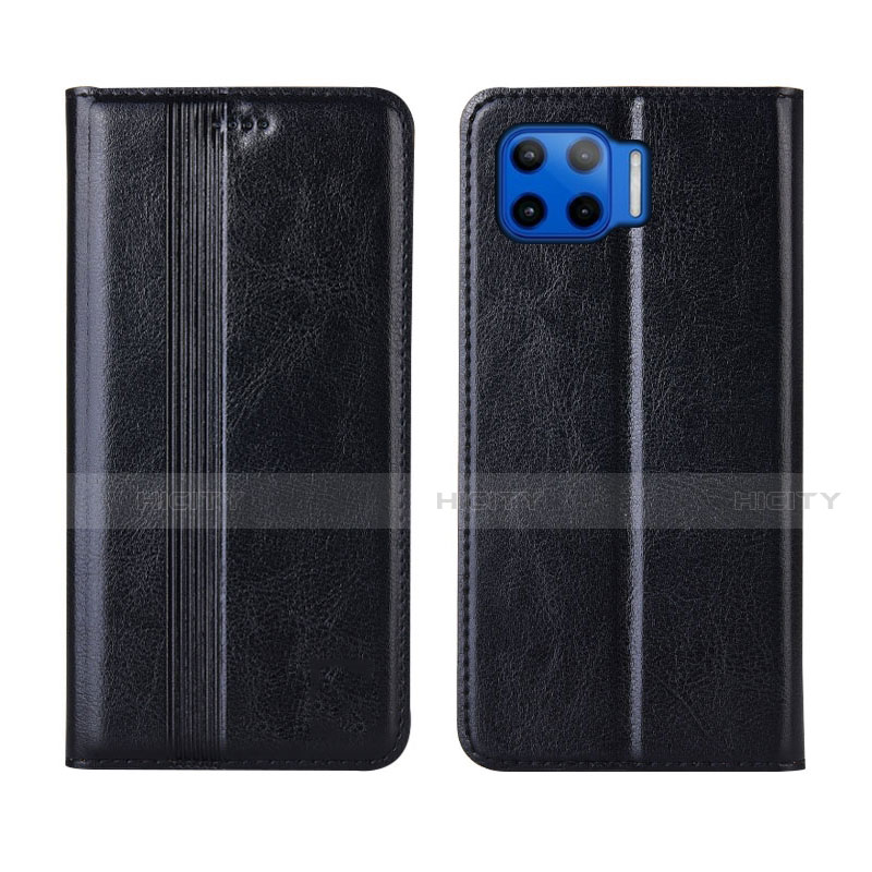 Funda de Cuero Cartera con Soporte Carcasa L03 para Motorola Moto One 5G