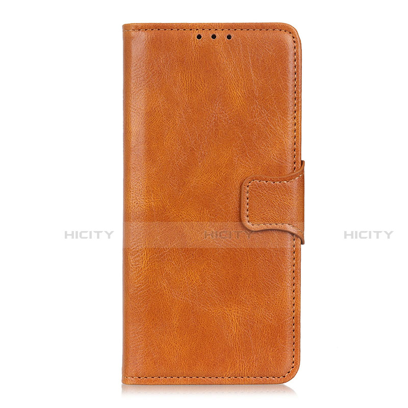 Funda de Cuero Cartera con Soporte Carcasa L03 para Motorola Moto One Fusion Naranja