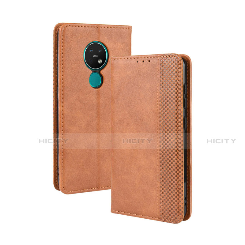 Funda de Cuero Cartera con Soporte Carcasa L03 para Nokia 7.2