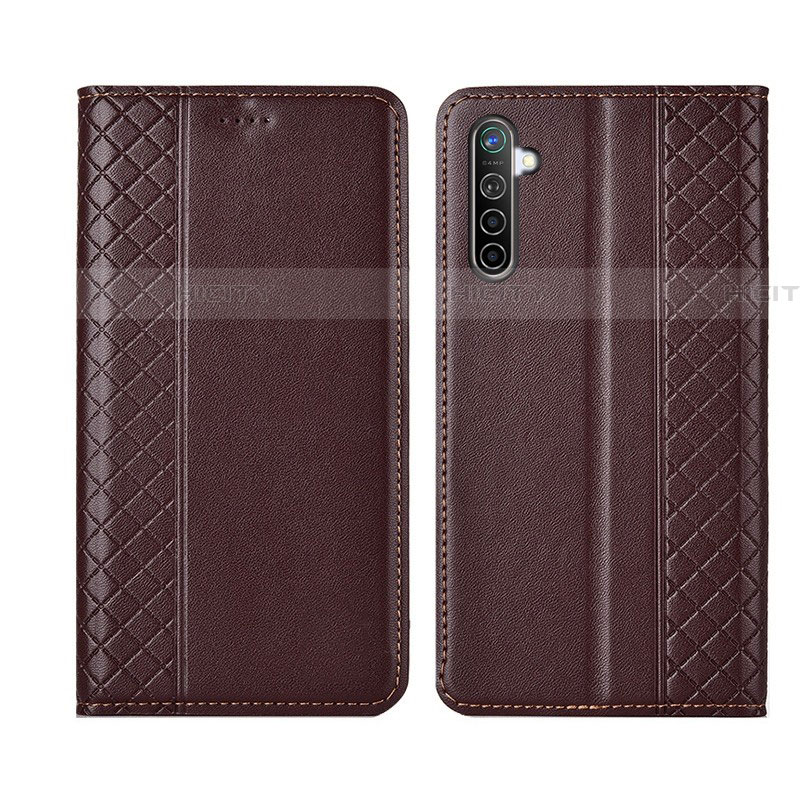 Funda de Cuero Cartera con Soporte Carcasa L03 para Realme X2