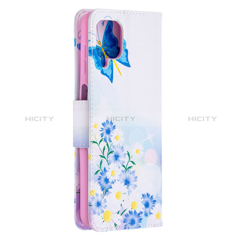 Funda de Cuero Cartera con Soporte Carcasa L03 para Samsung Galaxy M12