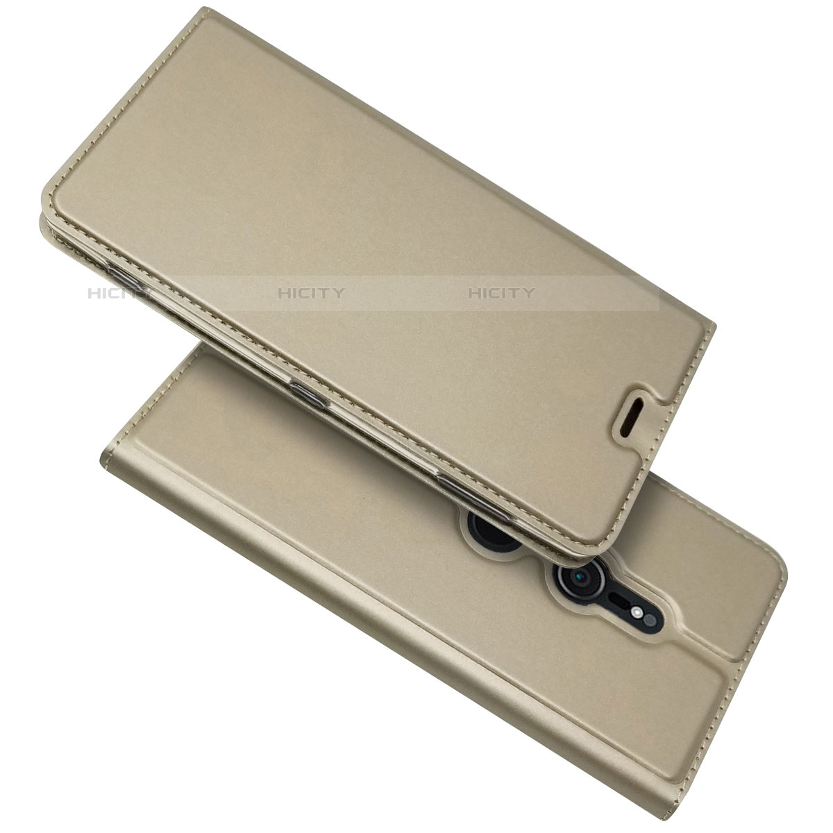 Funda de Cuero Cartera con Soporte Carcasa L03 para Sony Xperia XZ2