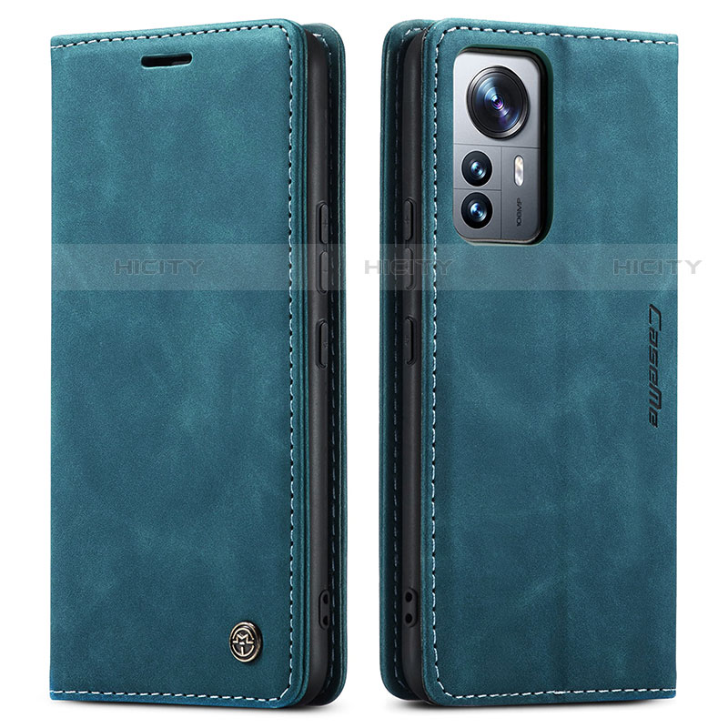 Funda de Cuero Cartera con Soporte Carcasa L03 para Xiaomi Mi 12 Lite 5G Azul