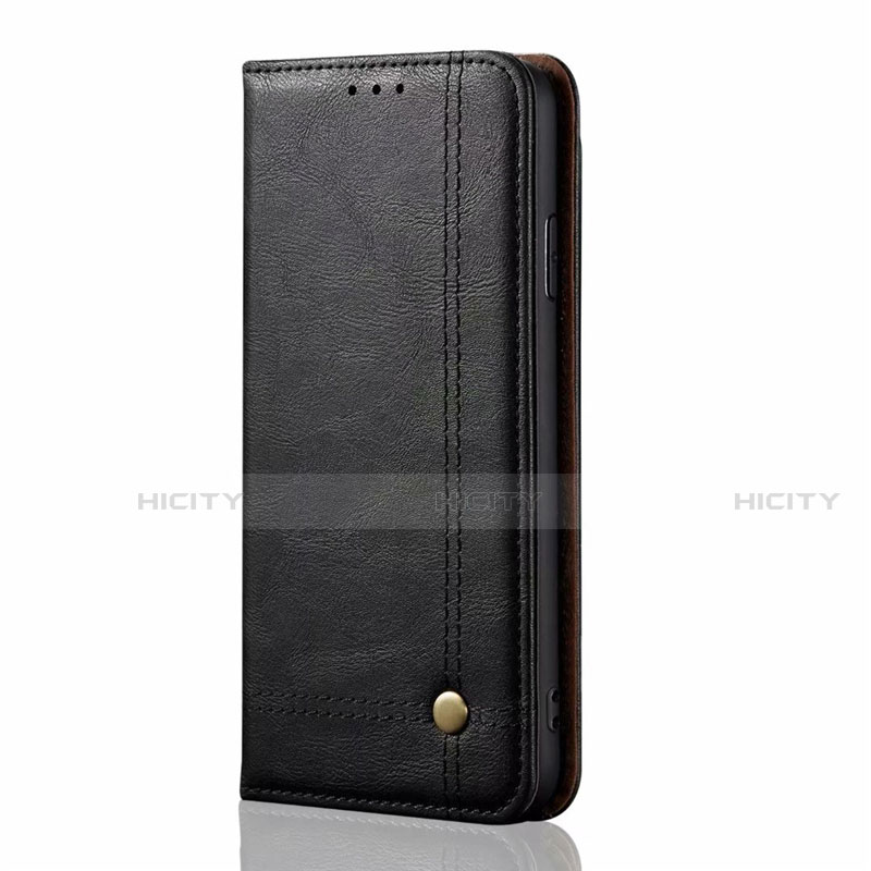 Funda de Cuero Cartera con Soporte Carcasa L03 para Xiaomi Mi Note 10 Lite Negro